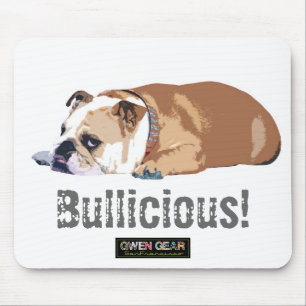 Alfombrilla De Ratón Cojín de ratón inglés del bulldog de Bullicious