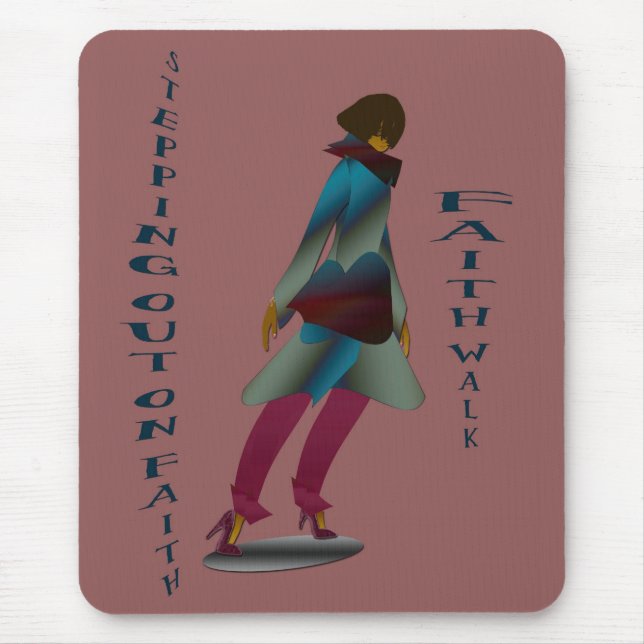 Alfombrilla De Ratón Cojín de ratón inspirador (Frente)