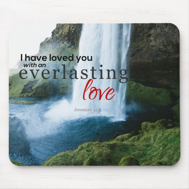 Alfombrilla De Ratón Cojín de ratón inspirador (Frente)