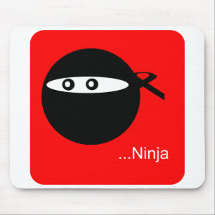 Alfombrilla De Ratón Cojín de ratón lindo de Ninja