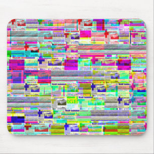 Alfombrilla De Ratón cojín de ratón loco del diseño