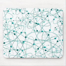 Alfombrilla De Ratón Cojín de ratón molecular de los átomos