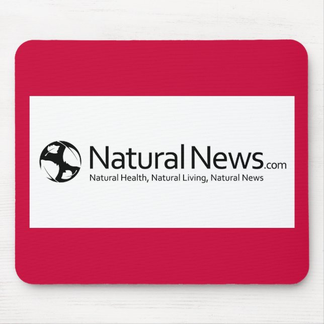 Alfombrilla De Ratón Cojín de ratón natural de las noticias (Frente)