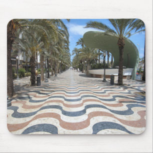 Alfombrilla De Ratón Cojín de ratón ondulado del pavimento de las tej