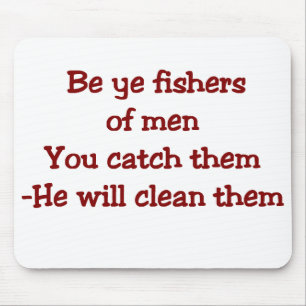 Alfombrilla De Ratón Cojín de ratón que dice cristiano divertido