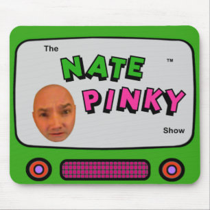 Alfombrilla De Ratón Cojín de ratón rosado de Nate