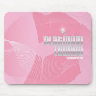 Alfombrilla De Ratón ¡Cojín de ratón rosado de PlatinumLounge!