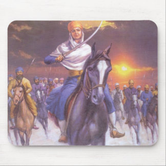 Alfombrilla De Ratón Cojín de ratón SIKH valiente