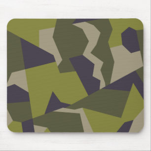 Alfombrilla De Ratón Cojín de ratón sueco de M90 Camo