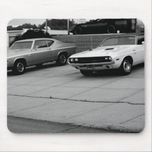 Alfombrilla De Ratón Cojín de ratón viejo de los coches