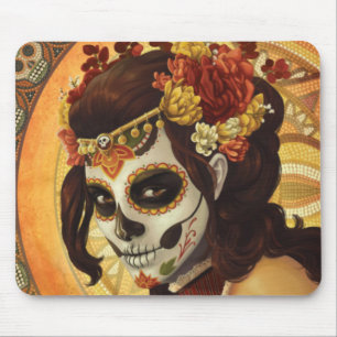 Alfombrilla De Ratón Cojín decorativo Dia De Los Muertos