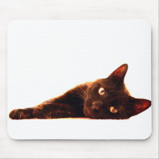 Alfombrilla De Ratón Cojín del gato y de ratón