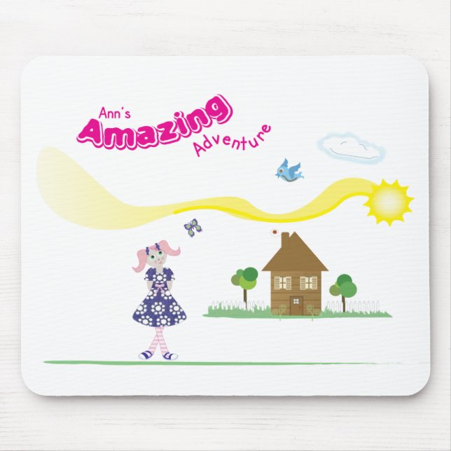 Alfombrilla De Ratón Cojín del ratón asombroso de Ana (Frente)