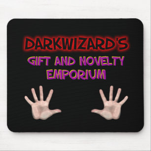 Alfombrilla De Ratón Cojín del regalo de Darkwizard y de ratón del
