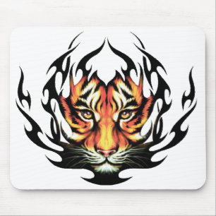 Alfombrilla De Ratón Cojín del tigre