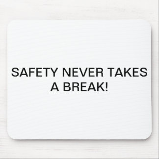 ALFOMBRILLA DE RATÓN COJINES DE RATÓN CON SAFETY-SLOGAN. CALIFICADO
