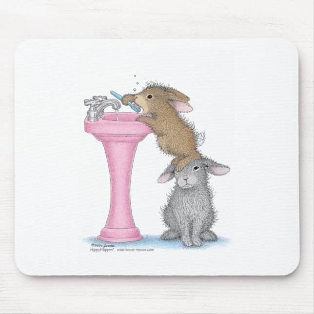 Alfombrilla De Ratón Cojines de ratón de HappyHoppers® (Frente)