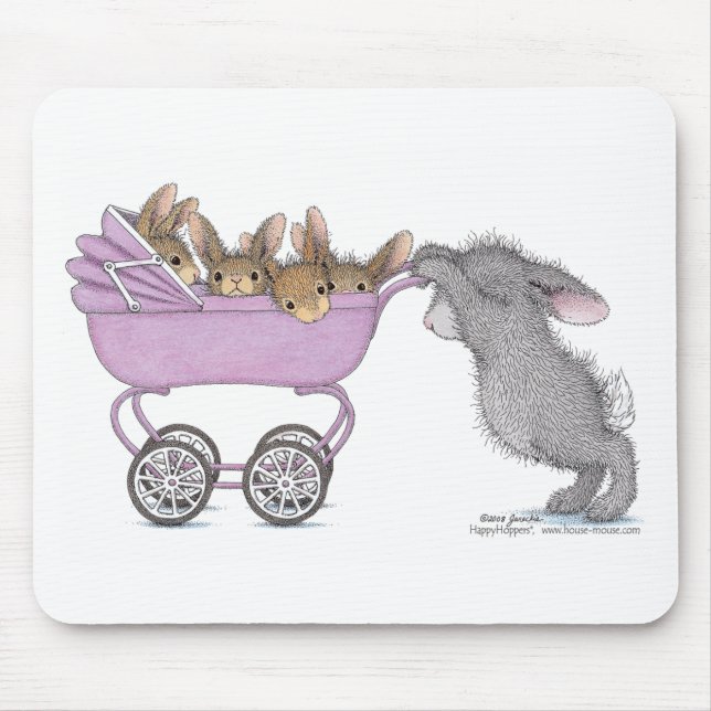 Alfombrilla De Ratón Cojines de ratón de HappyHoppers® (Frente)