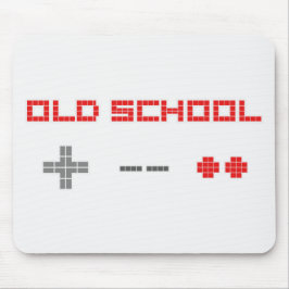 Alfombrilla De Ratón Cojines de ratón de la escuela vieja