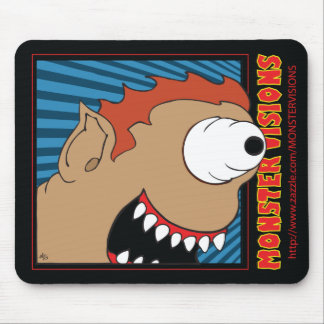ALFOMBRILLA DE RATÓN COJINES DE RATÓN DE LAS VISIONES DEL MONSTRUO