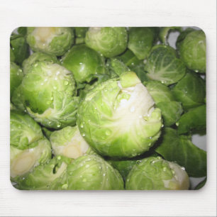 Alfombrilla De Ratón Col de Bruselas simple y deliciosa Mousepad