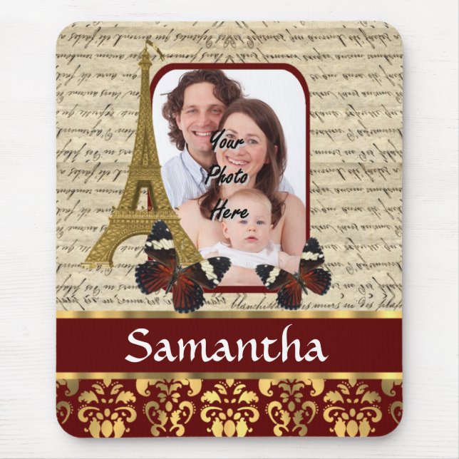 Alfombrilla De Ratón Colección de París de época (Frente)