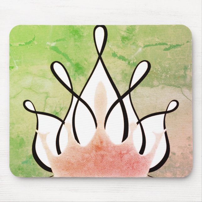 Alfombrilla De Ratón COLECCIÓN DE TMH - Mad de ratón de dama justa (Frente)