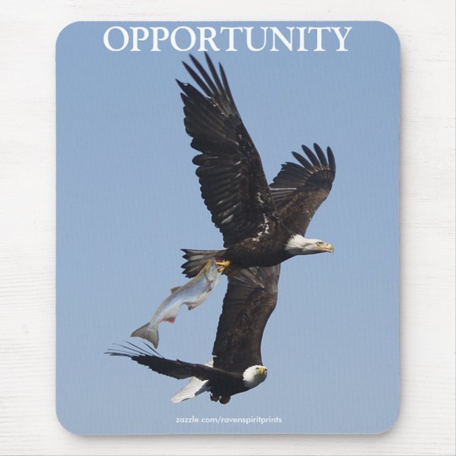 Alfombrilla De Ratón Colección de vida silvestre de águila calva de Gua (Frente)