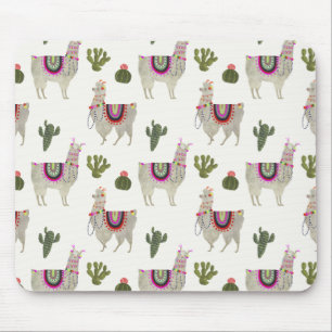 Alfombrilla De Ratón Colección Llamarama  Llamas cortas