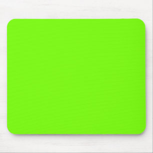 Alfombrilla De Ratón Colección retra de la verde lima de Fluoro
