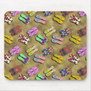 Alfombrilla De Ratón Colecciones Mousepad del flip-flop