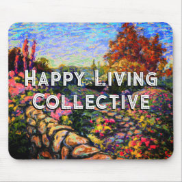 Alfombrilla De Ratón Colectivo Omniestacional Garden Happy Living