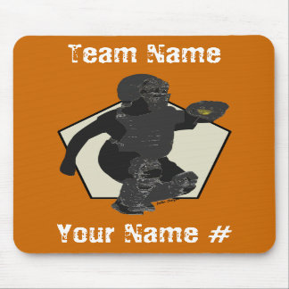 Alfombrilla De Ratón Colector Mousepad del softball de Fastpitch