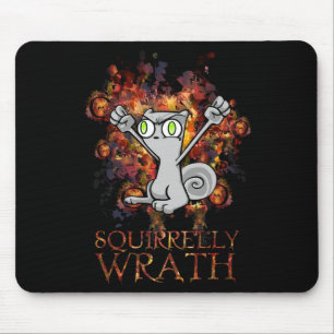 Alfombrilla De Ratón ¡Cólera de Squirrelly! Mousepad espumoso