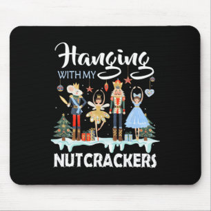 Alfombrilla De Ratón Colgando con mi ballet de Navidades de Nutcrackers