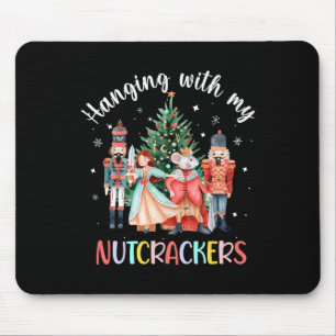 Alfombrilla De Ratón Colgando con mi ballet de Navidades de Nutcrackers