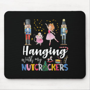 Alfombrilla De Ratón Colgar con mi ballet de Navidades de Nutcrackers