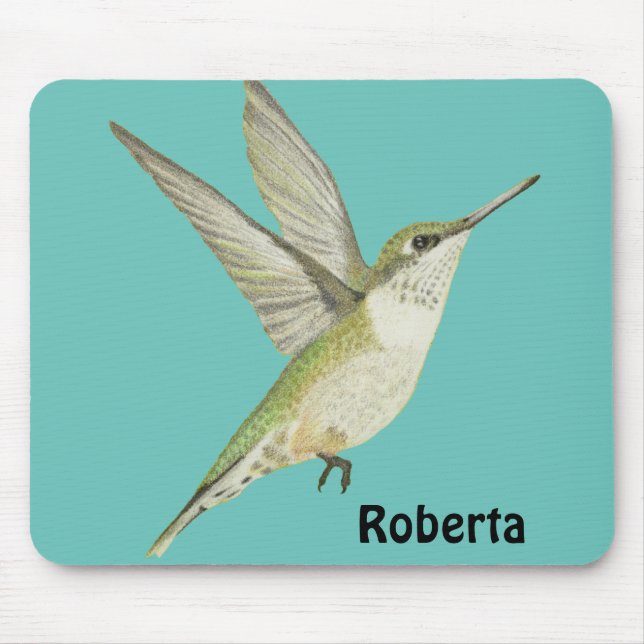 Alfombrilla De Ratón Colibrí (Frente)