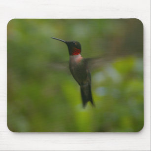 Alfombrilla De Ratón Colibrí del Trono de Ruby