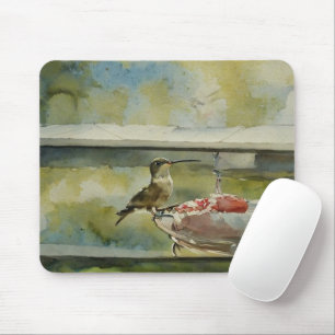Alfombrilla De Ratón Colibrí en la ventana de Mousepad