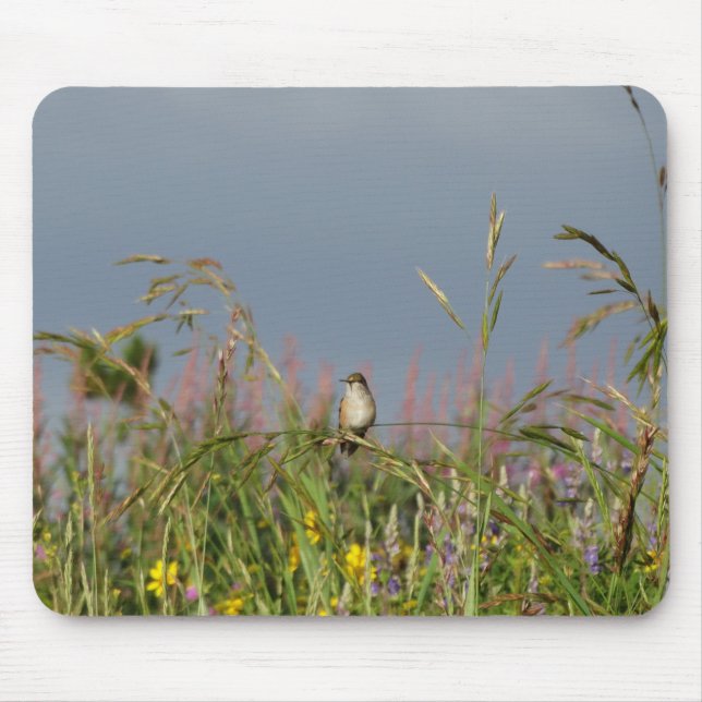 Alfombrilla De Ratón Colibrí gorda (Frente)
