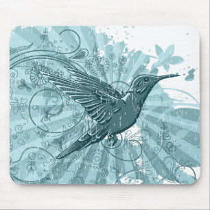 Alfombrilla De Ratón Colibrí Mousepad