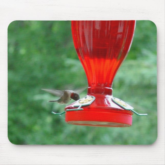 Alfombrilla De Ratón Colibrí Mousepad (Frente)