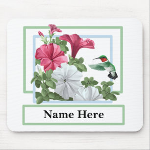 Alfombrilla De Ratón Colibrí personalizado Mouspads