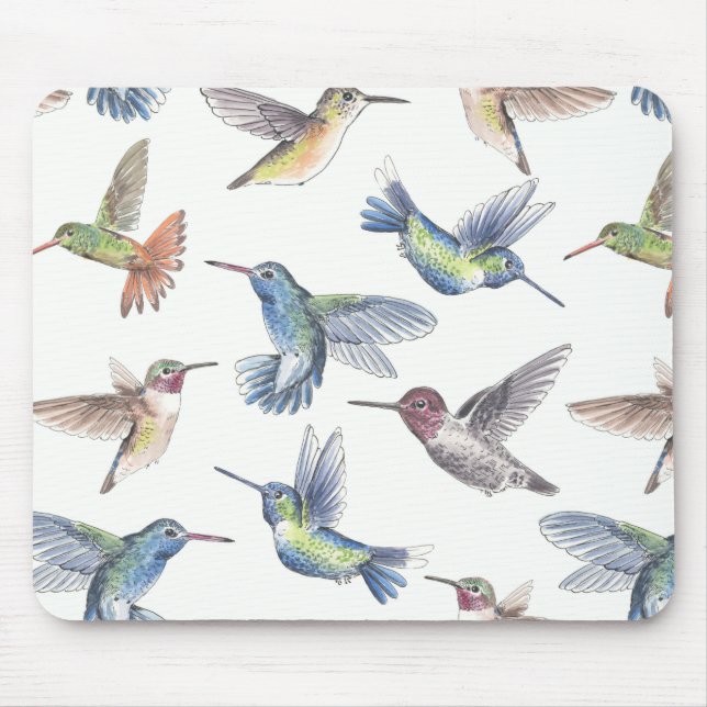 Alfombrilla De Ratón Colibríes (Frente)