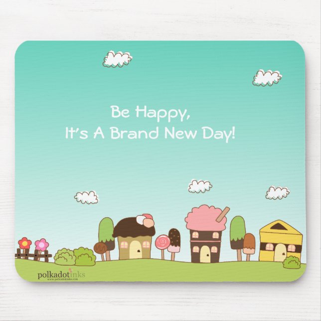 Alfombrilla De Ratón Colina Mousepad de los caramelos (Frente)