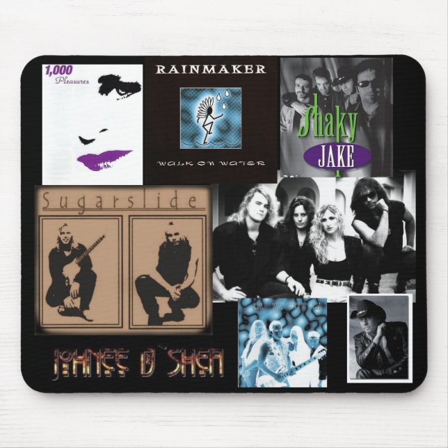 Alfombrilla De Ratón Collage de D'Shea - Mousepad (Frente)