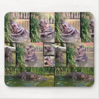 Collage de fotos Hippo, Mousepad