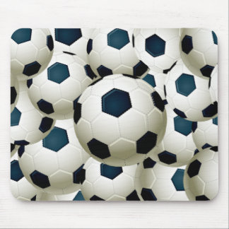 ALFOMBRILLA DE RATÓN COLLAGE DE LOS BALONES DE FÚTBOL