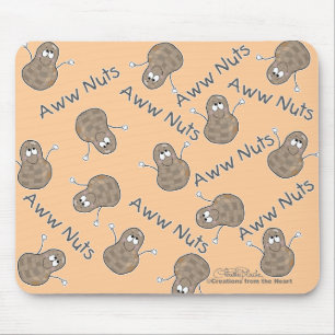 Alfombrilla De Ratón Collage de nueces aww
